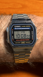 Часы наручные Casio Montana Original Standard Digital A168WA-1YES