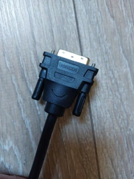 Кабель Ugreen HD106 HDMI Male to DVI (24+1) Round Cable 2 м Black (10135) фото від покупців 1