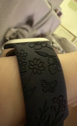 Силиконовый ремешок для Apple Watch всех серий размером 42/44/45/49 мм черный фото от покупателей 6