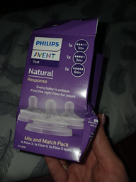 Набір сосок Philips Avent Natural SCY960/03 Natural Природний Потік 3 шт (SCY960/03) (8720689034890)