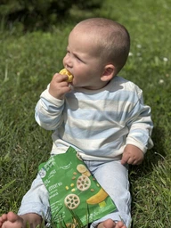 Снеки-грызунки Gerber с Бананом для детей от 10 месяцев 28 г (8445291497627) фото от покупателей 12