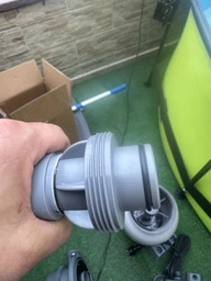 Фильтрующий насос для бассейна Bestway 6056 л/час + фитинги + шланги 58497 (6941607361320)