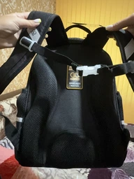 Рюкзак шкільний GoPack Speed Hunter напівкаркасний 34.5x26x12.5 см Чорний (GO24-165S-3) фото від покупців 1