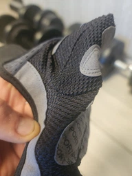 Перчатки для фитнеса (велосипеда и тяжелой атлетики) SPORT GEAR "S" чёрные с розовым фото от покупателей 10
