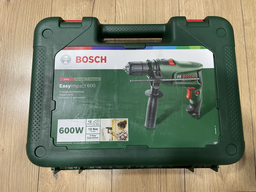 Дриль ударний Bosch EasyImpact 600, швидкозатисний патрон, Electronic Speed Control, валіза (0603133020)