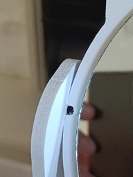 Большой DIY Органайзер для косметики и инструментов для макияжа с зеркалом на 5 секций, с выдвижными ящиками, 40х20х34,5 см, белый (COSM5477WH) фото от покупателей 7