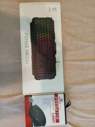 Клавіатура MSI FORGE GK100 RGB Black (S11-04UA221-HH9) фото від покупців 3