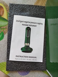 Антицеллюлитный вакуумный массажер с подогревом для тела, рук и ног фото от покупателей 1