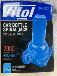 Домкрат механический бутылочный Vitol 2 т 215-485 мм 4.5 кг (ДМ-4852Т ST-107H)