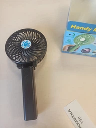 Настольный маленький вентилятор Portable Fan черный, портативный usb вентилятор на батарейках (1002445-Black-1) фото от покупателей 1
