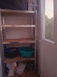 Стеллаж металлический 180х90х40 см ЦИНК 5 полоки МДФ БОНА-24 для дома, кладовки, на балкон фото от покупателей 2