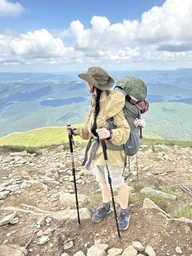 Палки для похода горные Eagle Rock TREK0312 (оранж) Туристические палки для хайкинга треккинга бэкпекинга регулируемые фото от покупателей 10