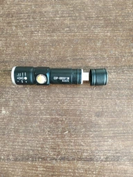 Акумуляторний ліхтар LED металевий кишеньковий ліхтарик Bl-616/4246 (заряджається від USB) Black фото від покупців 3