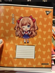 Набір зошитів учнівських YES Anime girls A5 18 аркушів у клітинку x 25 шт (4823092294043) фото від покупців 2