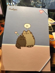 Папка для праці Yes картонна А4 Pusheen (500249)