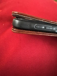 Чохол Idewei для Samsung Galaxy A16 / A165 книжка шкіра PU з візитницею червоний фото від покупців 4