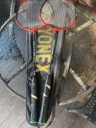 Набор Для Бадминтона Yonex Basic Volt Ne-yn-v500, 2 Ракетки, Волан, Чехол (322240) фото от покупателей 2