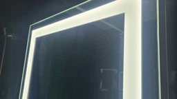 Дзеркало з LED підсвіткою SR-027 (600х800мм) з поличкою фото від покупців 1