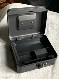Кэшбокс для денег Buromax 20 см черный (BM.0400) фото от покупателей 3