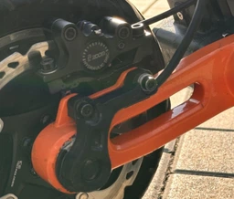 Суппорт тормозной калипер к электросамокату Kugoo M4 Pro Красный