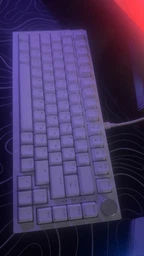 Клавиатура механическая проводная GamePro MK160W Hot-Swap Red Swich 75% RGB White фото от покупателей 14