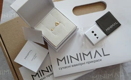 Золотые серьги Minimal 020508-ж