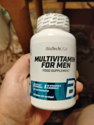 Вітамінно-мінеральний комплекс для спорту BioTechUSA Multivitamin for Men 60 Tabs фото від покупців 3