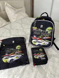 Набір Kite рюкзак + пенал + сумка для взуття SET_HW24-555S Hot Wheels фото від покупців 1