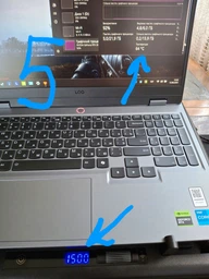 Ноутбук Lenovo LOQ 15IAX9 (83GS00BERA) фото від покупців 11