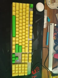 Набір кейкапів Hator Green Lime PBT keycaps ESC/SPACE/ENTER/R.SHIFT/ARROWS (HTS-710) фото від покупців 7