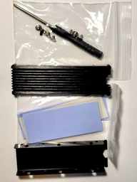 Радиатор охлаждения SSD M.2 2280 + термопрокладки Jeyi Cool Cold , совместимость с PS5 фото от покупателей 7