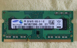Оперативна пам'ять Samsung SODIMM DDR3 4Gb 2Rx8 1333Mhz PC3-10600S-09-10-F3 M471B5273DH0-СH9 фото від покупців 1