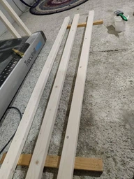 Лавочный скамеечный брус деревянный 35*60*1500 мм, ель фото от покупателей 1