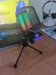 Микрофон Fifine RGB AmpliGame A6VW White
