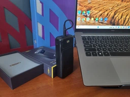 Повербанк 20000 mAh 65W для ноутбука powerbank Yoki MaxCap PD/QC з LED-дисплеєм і кабелем Type-C пауербанк для роутера смартфона телефону епл айфона iphone самсунг samsung фото від покупців 12