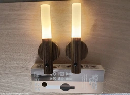 Мини-фонарь на аккумуляторе настенный W-52 с LED и датчиком движения, магнитное крепление для стены фото от покупателей 18
