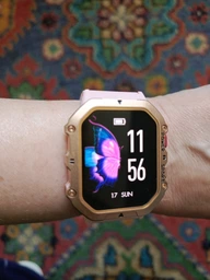 Жіночий розумний годинник Modfit Harmony Gold-White фото від покупців 1