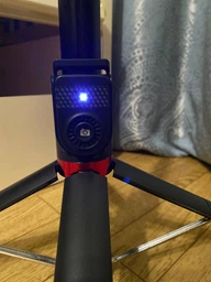 Комплект блогера бездротовий RZTK Aura Light Pro (кільцева RGB LED лампа 26 см 12 В / акумулятор 1200 мАгод / штатив 2.3 м Alum / пульт / USB Type-C) фото від покупців 2