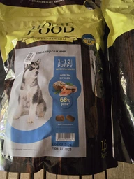 Home Food Hypoallergenic Puppy Medium/Maxi - Гипоаллергенный сухой корм Форель с рисом для щенков собак средних и крупных пород 300 г (2007133065133) фото от покупателей 1