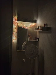 Искуственные цветы с LED подсветкой, светодиодная гирлянда листья сакуры 2м FLO589-P фото от покупателей 3