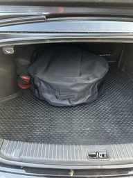 Чохол на колесо Beltex L R15-R18 69 x 23 см закритий 1 шт PVC 600D Чорний (BX95300) фото від покупців 1