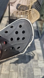 Сабо Crocs Bayaband Clog Stucco / Bright Cobalt M8W10-41-26.5 см 205089 фото от покупателей 3