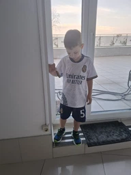 Дитяча футбольна форма Bellingham (Беллінгем) №5 Real Madrid Fan – р.24 (зріст 130–140 см) біла