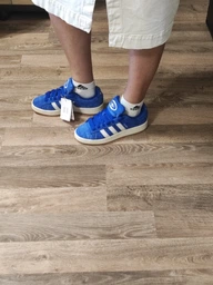 Женские кеды низкие Adidas Campus 00S W GY0042 39.5 (6UK) 24.5 см Crywht/Cblack/Owhite (4066749865481) фото от покупателей 1