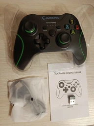 Беспроводной геймпад GamePro MG650B Black-Green фото от покупателей 11