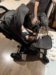 Коляска прогулянкова дитяча EL CAMINO DYNAMIC PRO ME 1053-3 Redwood Помаранчева фото від покупців 2