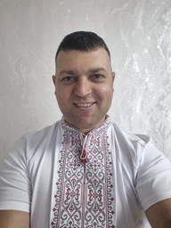 Футболка вишиванка XL біла (ЧФ-06)