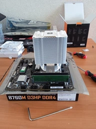 Материнская плата Gigabyte B760M D3HP DDR4 (s1700, Intel B760, PCI-Ex16)