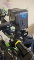 Крепление на руль велосипеда из алюминиевого сплава для Gopro Hero 13 12 11 10 9 8 (2698343513) фото от покупателей 1