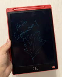 Планшет графічний для малювання, нотаток 10" LCD Writing Pad Red